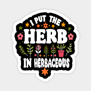 Herbalist Magnet