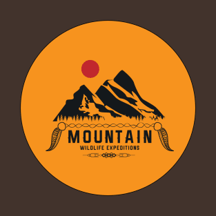 Design Mountain Work T-Shirt