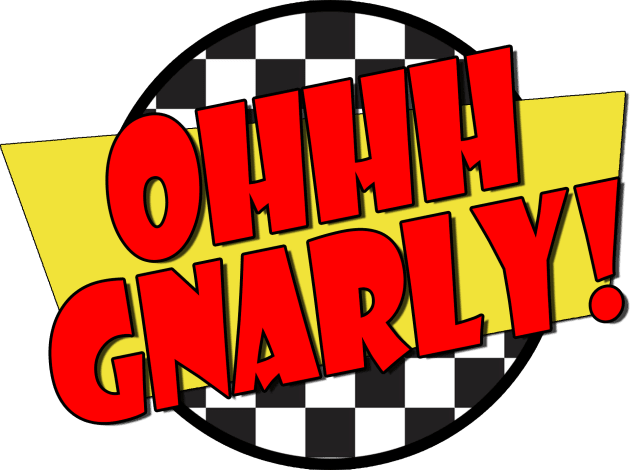 Ohhh Gnarly! - (Spicoli Quote) - Fast Times Style Logo Kids T-Shirt by RetroZest