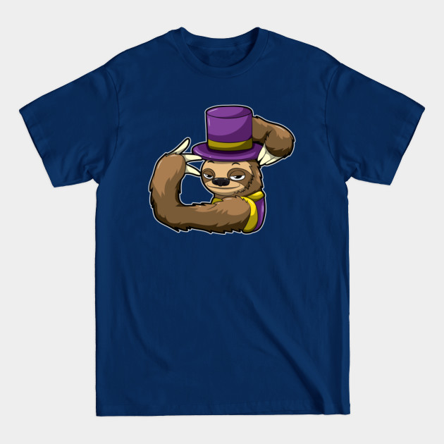 Discover Sloth In A Mardi Gras Costume - Lazy Carnival - Mardi Gras - T-Shirt