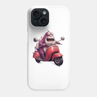 Scooter Monster Phone Case