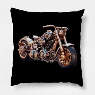 STEAMPUNK CHOPPER 2 Pillow