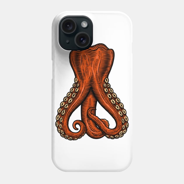 tenta teeth Phone Case by Arjanaproject