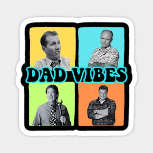 Retro DAD Vibes, 90s Dad Vibes, Happy Fathers Day Magnet