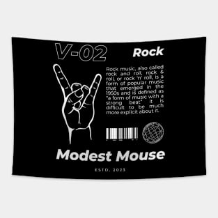 V02 Style Modest Mouse Vintage Tapestry