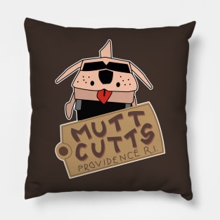 Mutt Cutts Providence Rhode Island Pillow