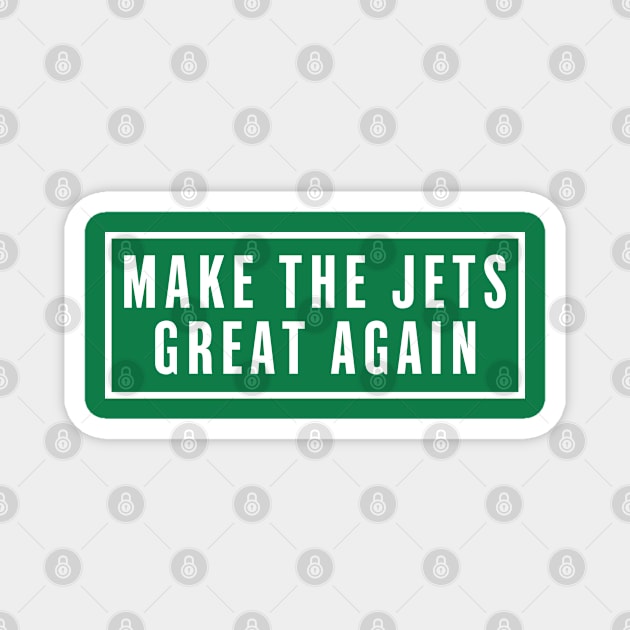 Make the Jets Great Again Magnet by CreativeShirt