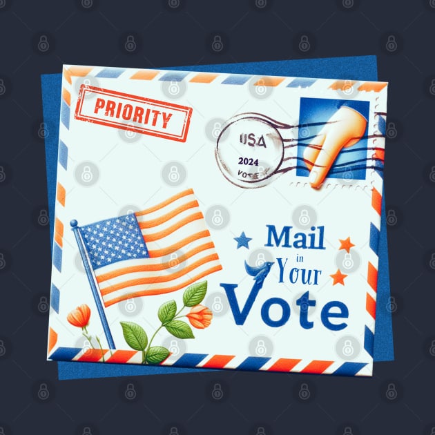 Mail in Your Vote by TJWDraws