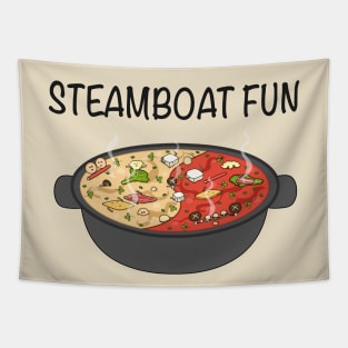 Steamboat Fun Tapestry