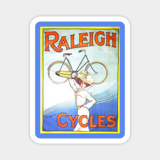 Raleigh Bicycle Advertisement Magnet