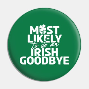 Funny St Patricks Day Pin