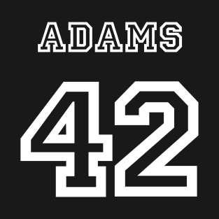 42 Adams Sports Jersey T-Shirt