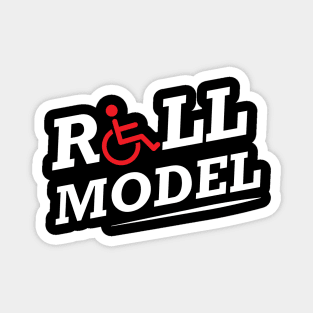 Wheelchair - Roll Model Magnet