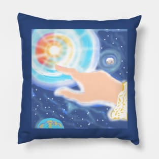 Creation - the Hand of God Pillow