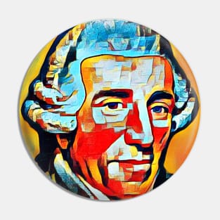 Joseph Haydn Abstract Portrait | Joseph Haydn Artwork 2 Pin