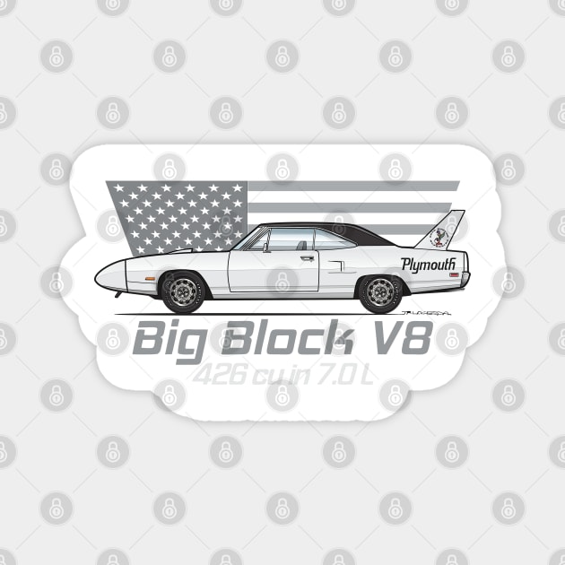 Big Block Magnet by JRCustoms44