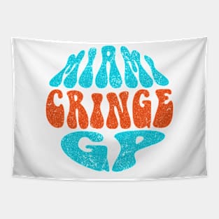 Miami Cringe Race 2023 Tapestry