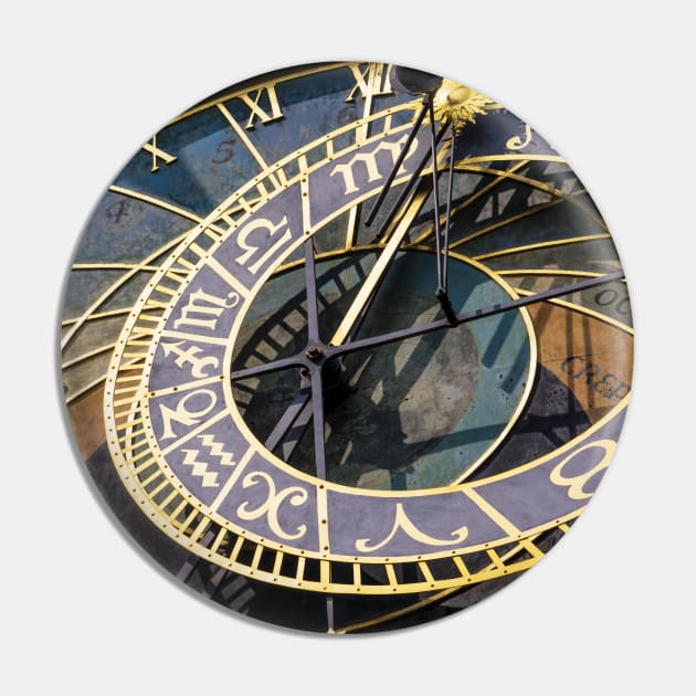 Close up photo of famous astronomical clock in Prague Pin by StefanAlfonso