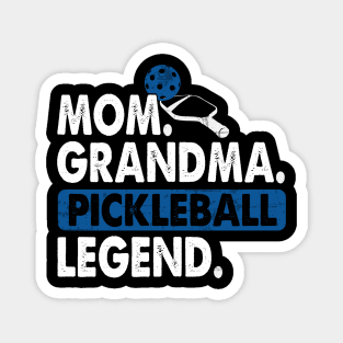 Mom Grandma Pickleball Legend Player Funny PickleBall Magnet