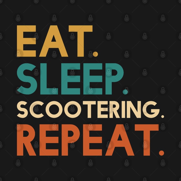 eat sleep scootering repear by LeonAd