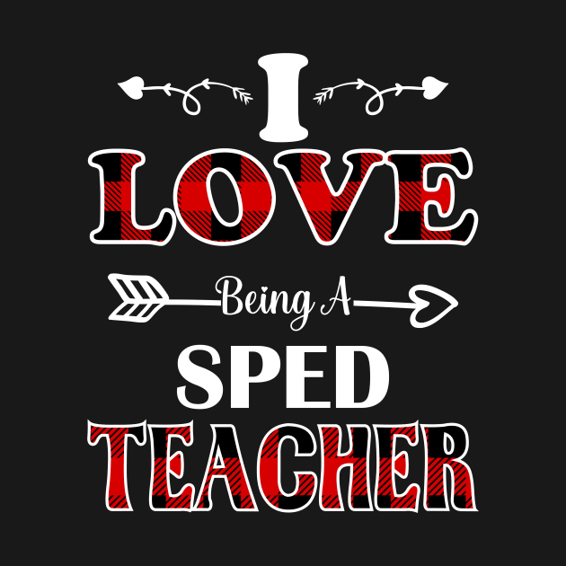 Sped Teacher valentines day Special Education Teacher by loveshop