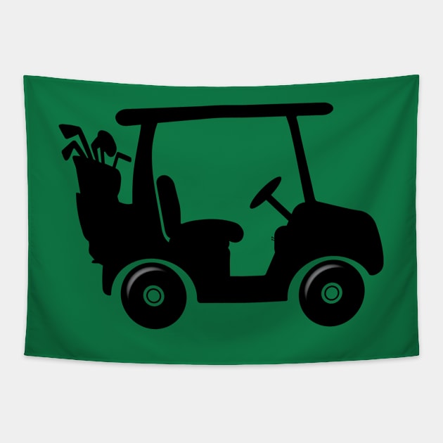 Golfing Funny Tee Shirt for Golfers Tapestry by KevinWillms1