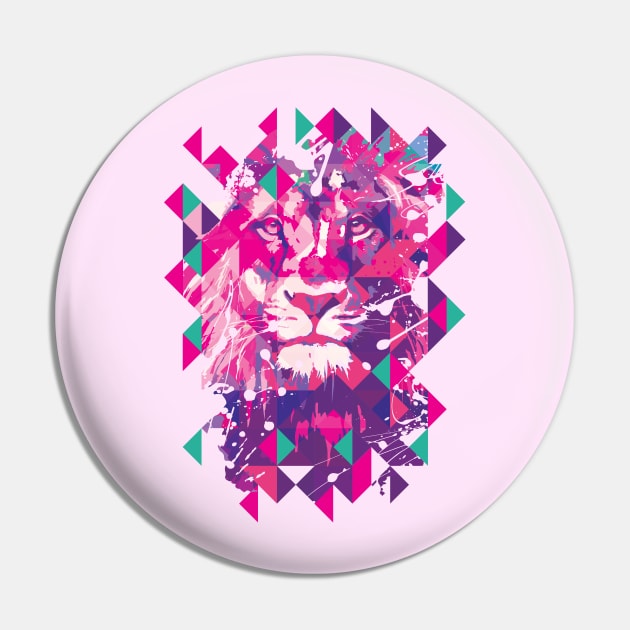 Lion's Life Pin by Sitchko