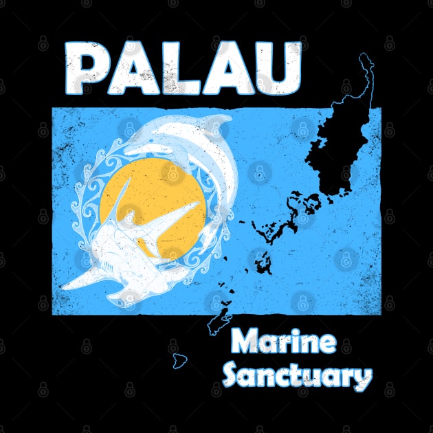 Palau Marine Sanctuary by NicGrayTees