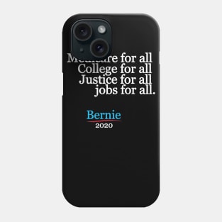 Bernie Sanders For America 2020 Phone Case