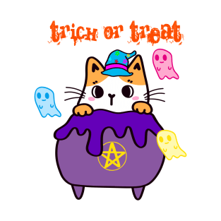 Trick or treat cat T-Shirt