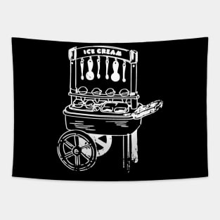 Ice Cream Cart Tapestry