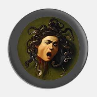 Medusa by Caravaggio Pin