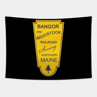 Bangoor and Aroostook Railroad Tapestry