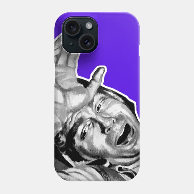 Sad Man: Anguish, Despair and Suffering Phone Case by Marccelus