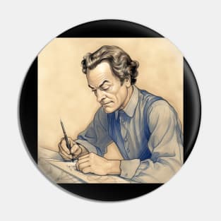 Richard Feynman Pin