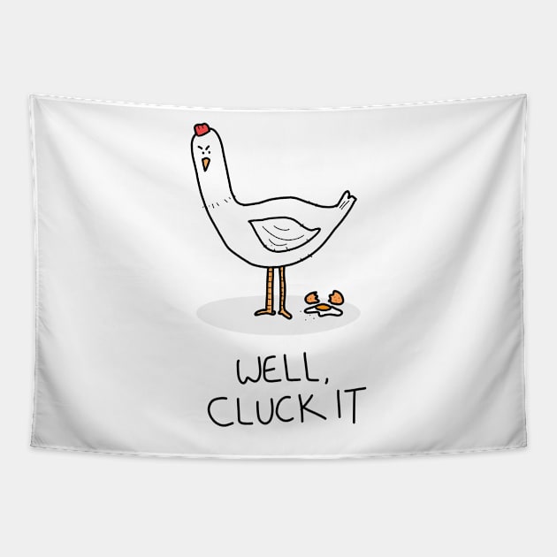 Grumpy Hen Tapestry by grumpyanimals