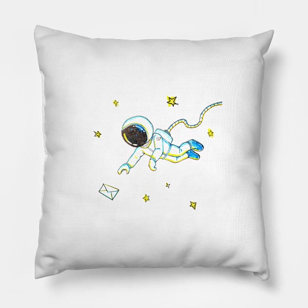 Out In Space Pillow by Red Rov