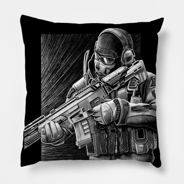 Ghost - 2020 Pillow by Jomeeo