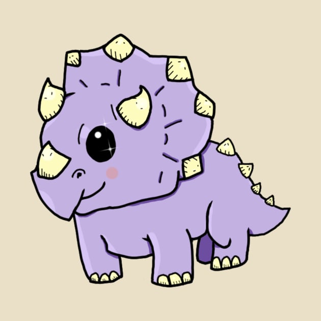 Terribly Terrific Triceratops by Rendi_the_Graye