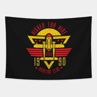 Aviation Club Tapestry