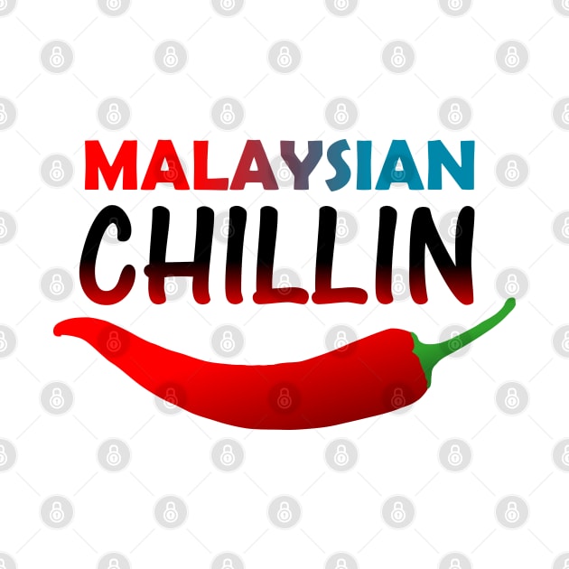 Malaysian Chillin Chili Pepper Pun by Jahmar Anderson