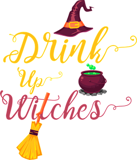 Drink up witches Magnet