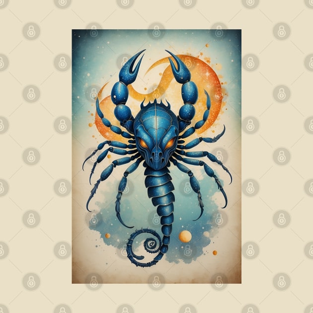 Zodiac Scorpio by CatCoconut-Art