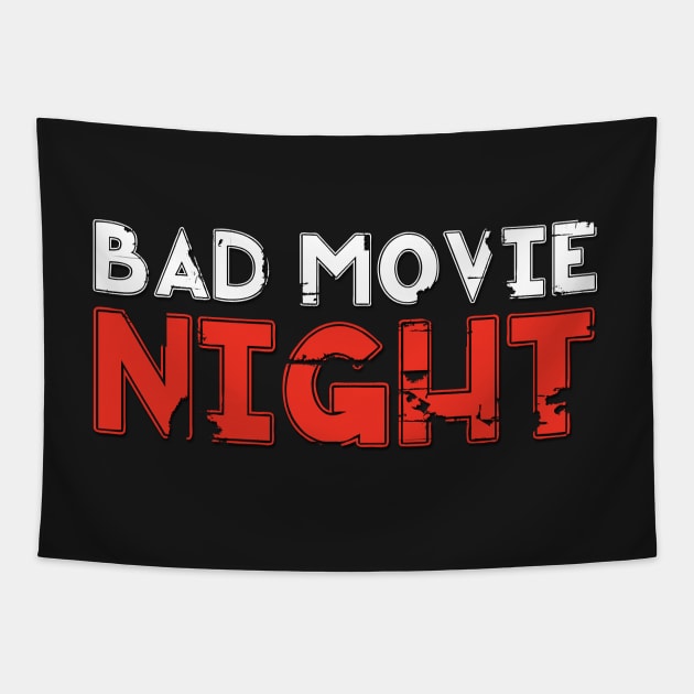 Bad Movie Night Tapestry by badmovienightshow