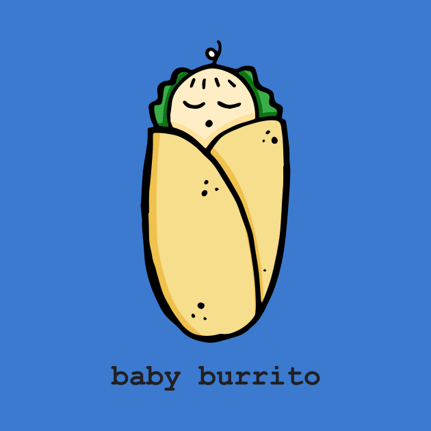 Baby Burrito Light Skin Tone by RADdoodads