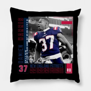 Damien Harris Paper Poster Pillow