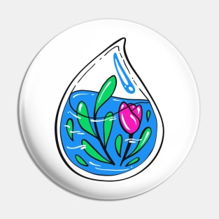 Polysexual Potion Terrarium Hidden colors Pin