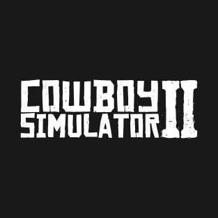 Red Dead Redemption 2 - Cowboy Simulator 2 (White) T-Shirt