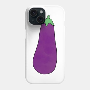 Eggplant Emoji Phone Case