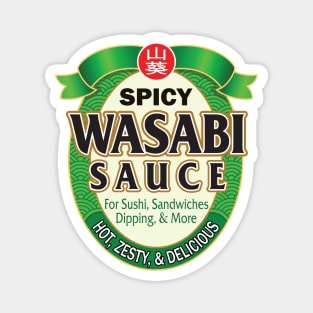 Spicy Wasabi Sauce Costume Magnet